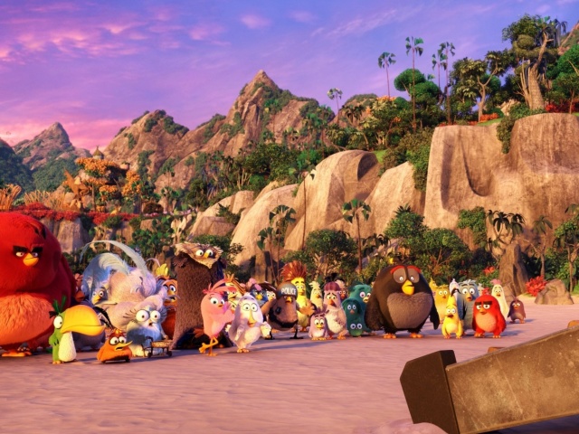 Fondo de pantalla The Angry Birds Movie 640x480