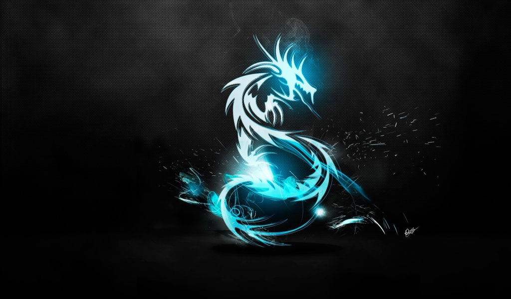 Screenshot №1 pro téma Blue Dragon Symbol 1024x600