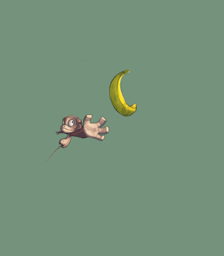 Monkey Wants Banana - Obrázkek zdarma pro Nokia C7
