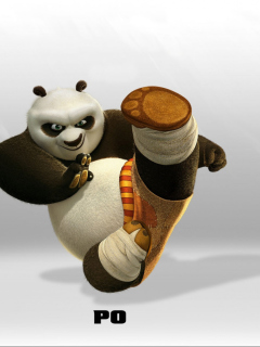 Fondo de pantalla Kung Fu Panda 240x320