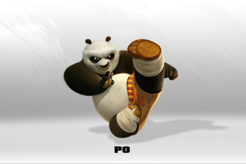 Обои Kung Fu Panda 480x320