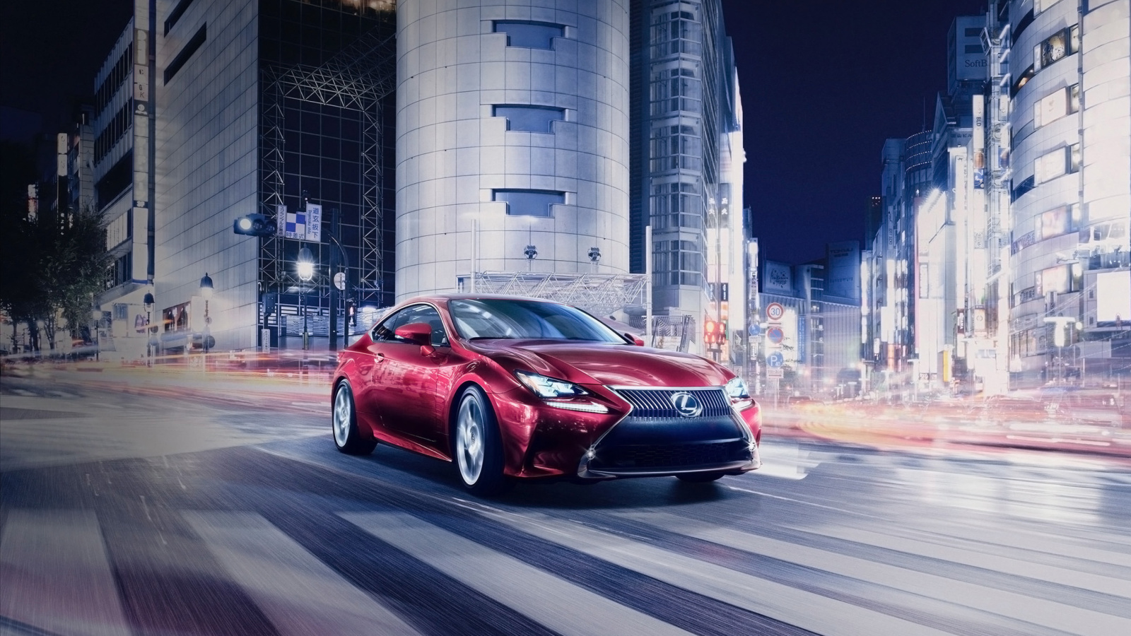 Screenshot №1 pro téma Lexus RC Coupe 1600x900