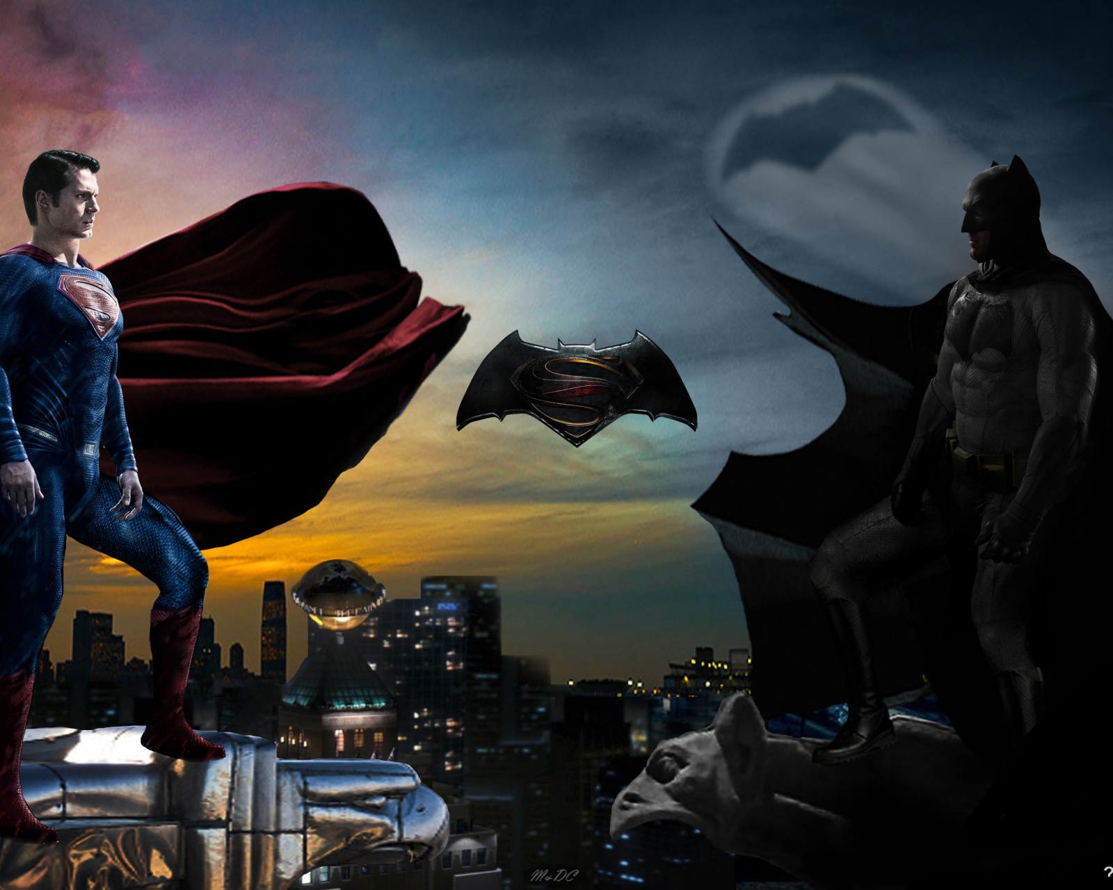 Fondo de pantalla Batman VS Superman 1600x1280