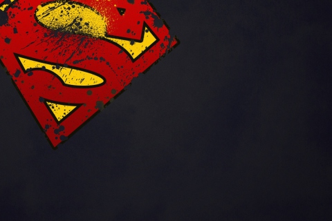 Fondo de pantalla Superman Sign 480x320