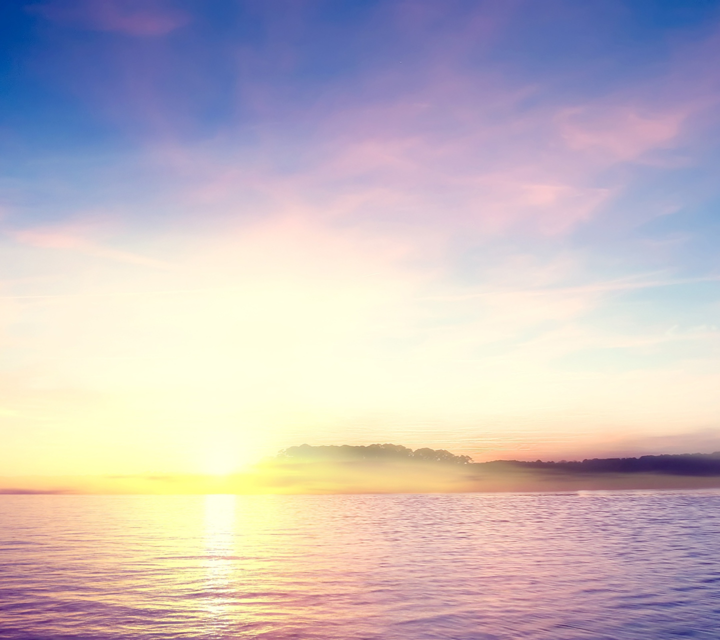 Tropical Island Sunset screenshot #1 1440x1280