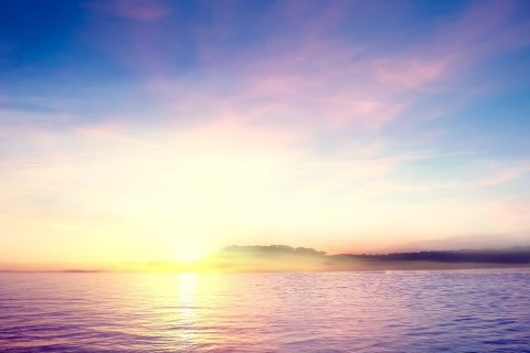Tropical Island Sunset screenshot #1 480x320