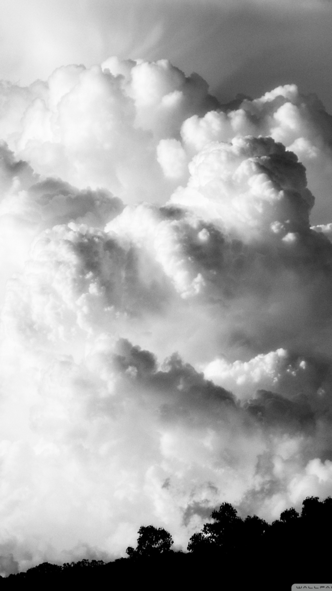 Das Explosive Clouds Wallpaper 1080x1920