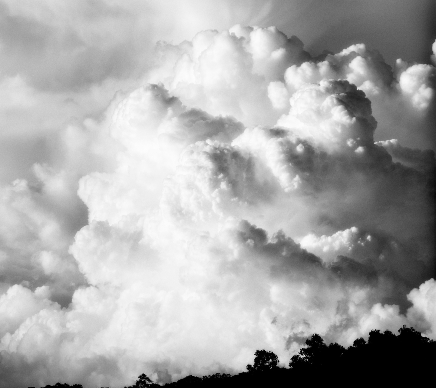 Explosive Clouds wallpaper 1440x1280