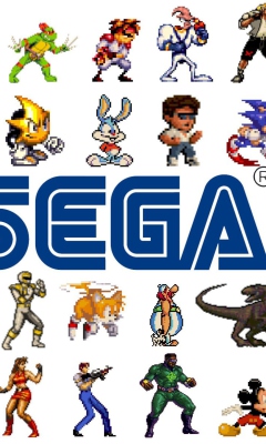 Das Sega Genesis Wallpaper 240x400