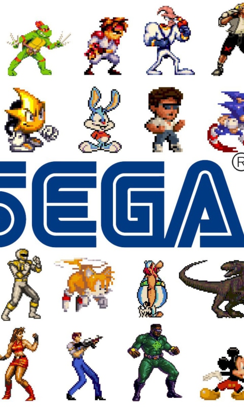 Обои Sega Genesis 480x800