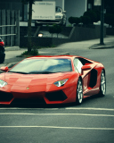 Das Lamborghini Aventador Wallpaper 128x160