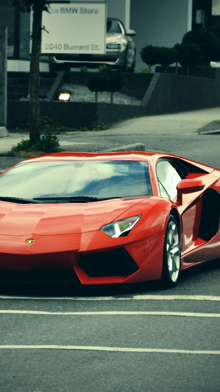 Screenshot №1 pro téma Lamborghini Aventador 750x1334