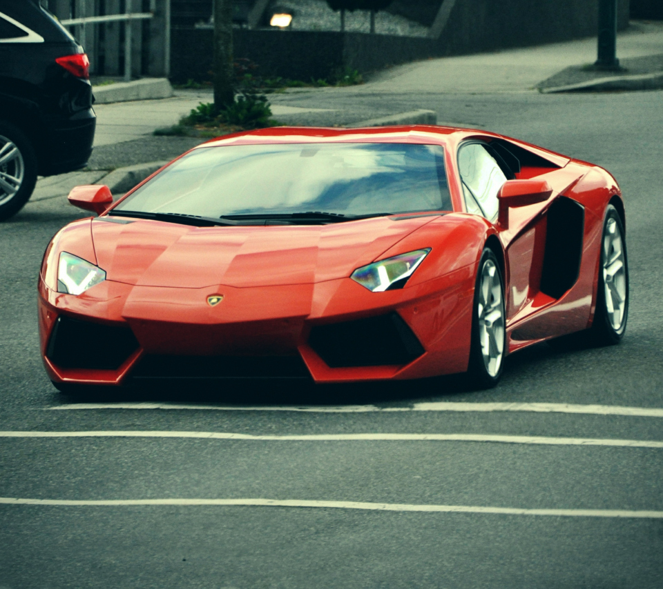 Fondo de pantalla Lamborghini Aventador 960x854