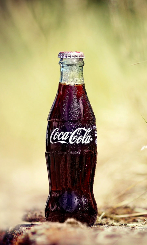 Coca Cola Soft Drink wallpaper 480x800