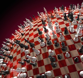 Kostenloses Chess Game Board Wallpaper für 208x208