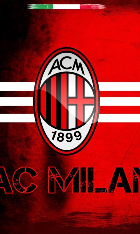 Das AC Milan Wallpaper 480x800