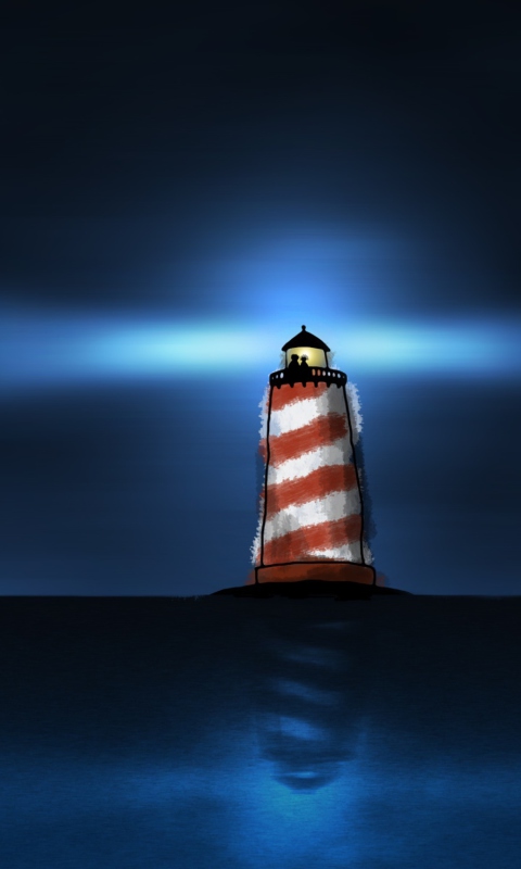 Screenshot №1 pro téma Lighthouse 480x800