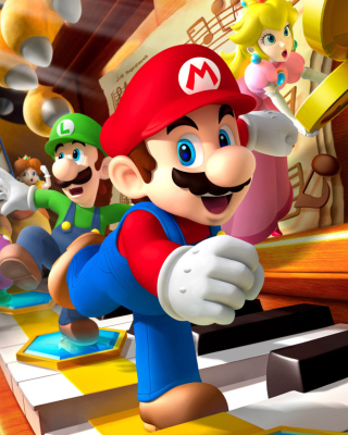 Mario Party - Super Mario papel de parede para celular para Nokia Asha 503