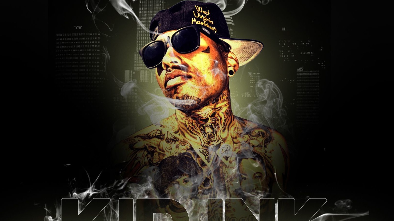 Das Kid Ink Hip Hop Star Wallpaper 1600x900