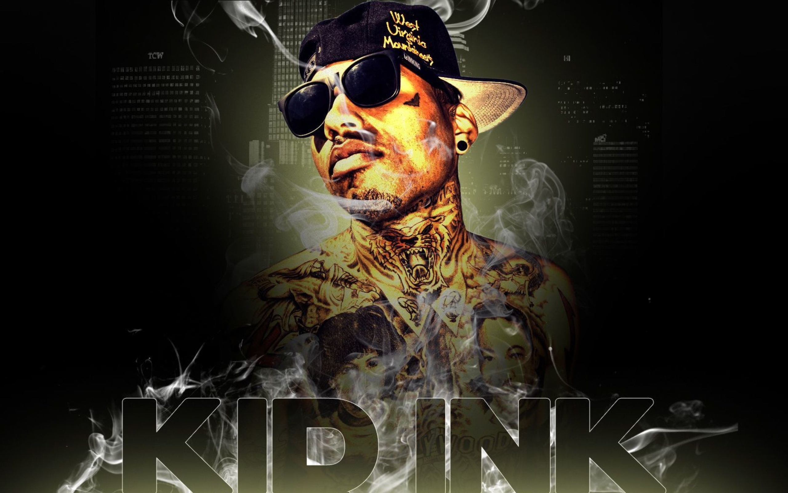 Fondo de pantalla Kid Ink Hip Hop Star 2560x1600