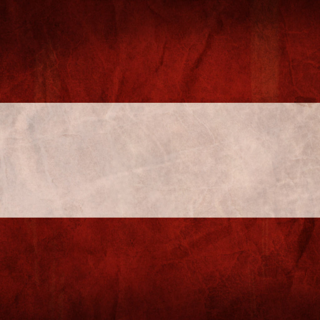 Обои Flag of Austria 1024x1024