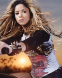 Screenshot №1 pro téma Shakira Rocks 128x160