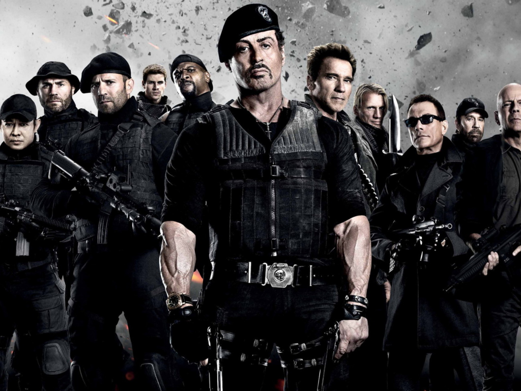 The Expendables 2 wallpaper 1024x768