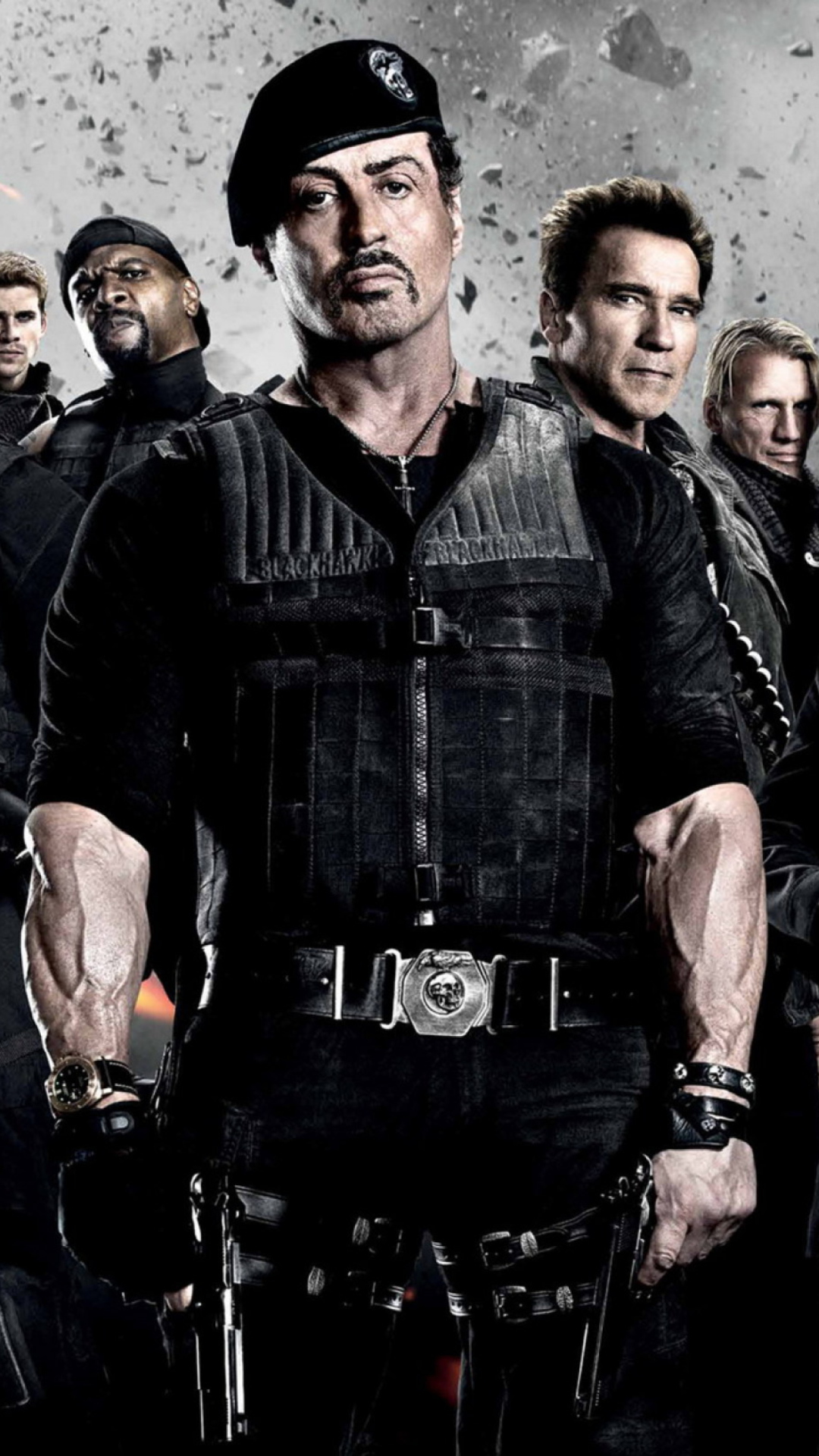 Das The Expendables 2 Wallpaper 1080x1920