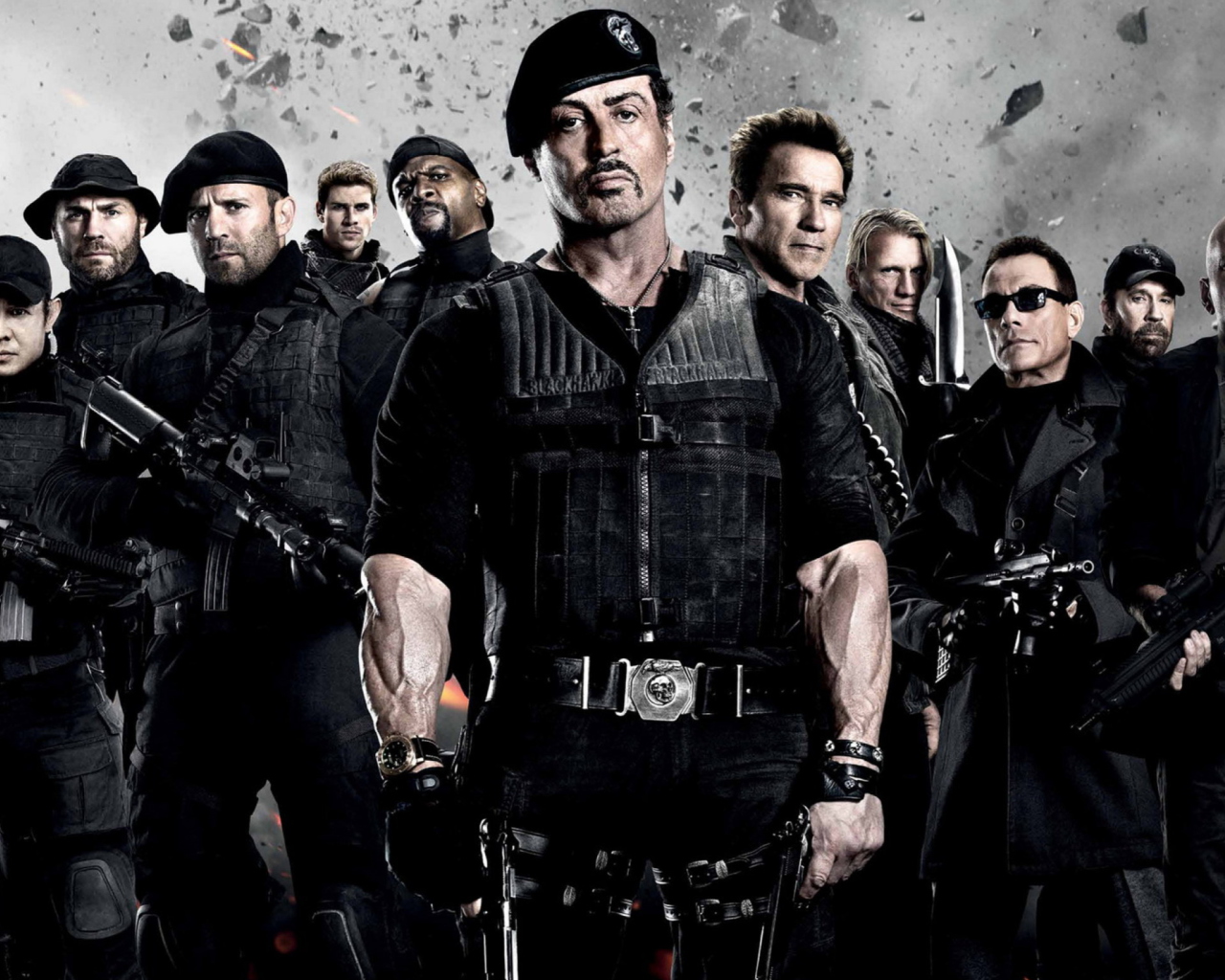 The Expendables 2 wallpaper 1280x1024
