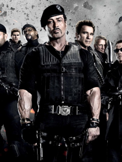 Обои The Expendables 2 240x320