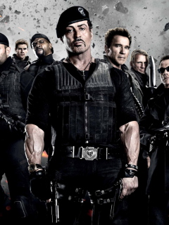 Das The Expendables 2 Wallpaper 240x320