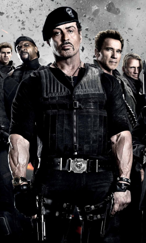 The Expendables 2 wallpaper 480x800