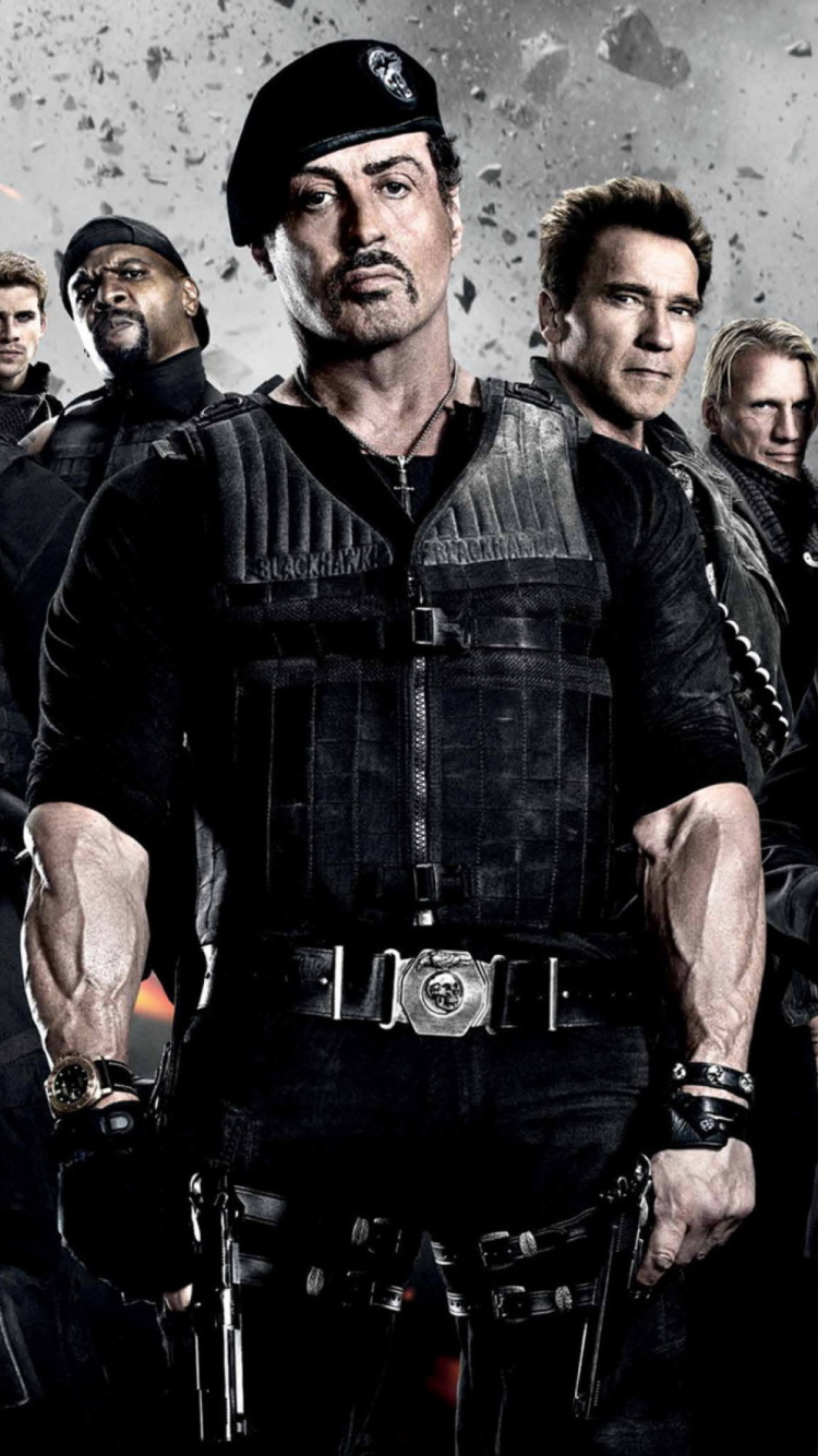 The Expendables 2 wallpaper 750x1334