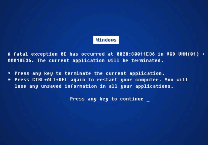 Screenshot №1 pro téma Windows Error