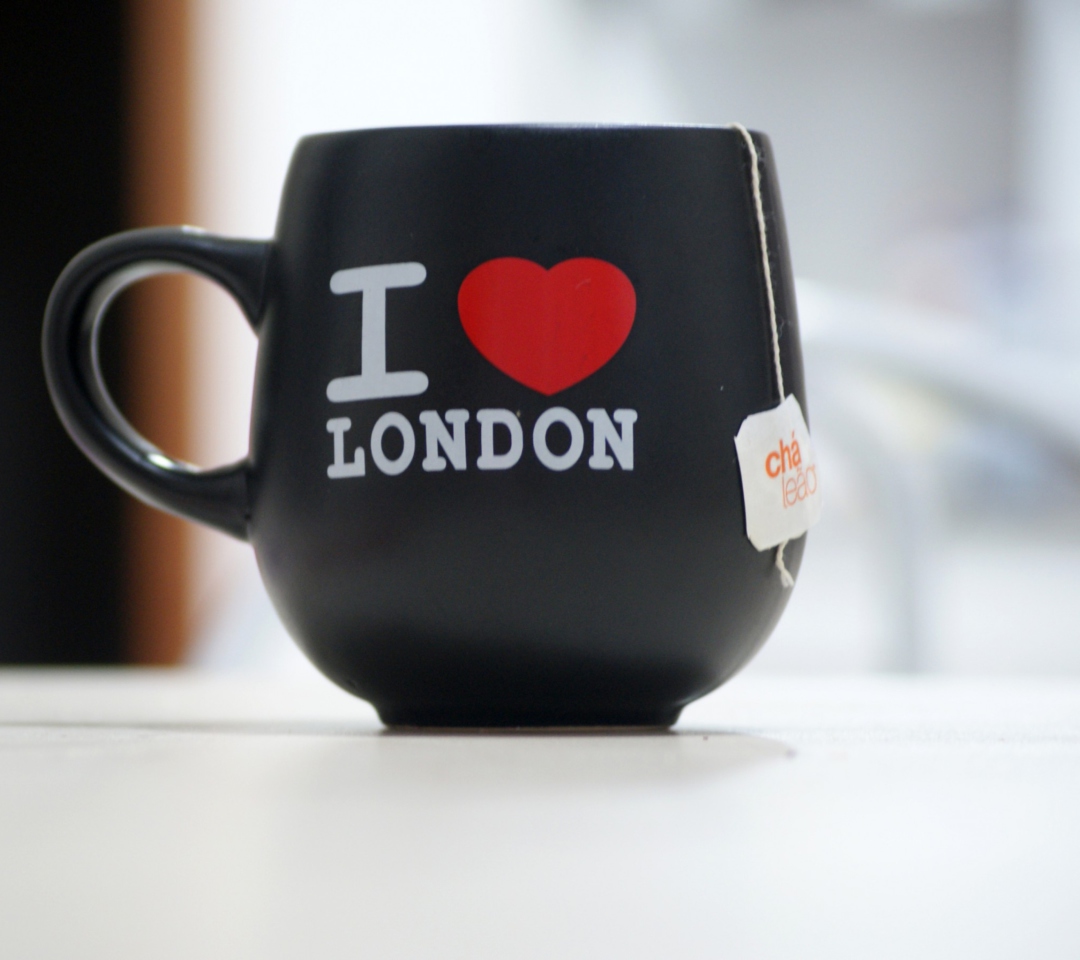 I Love London Mug wallpaper 1080x960