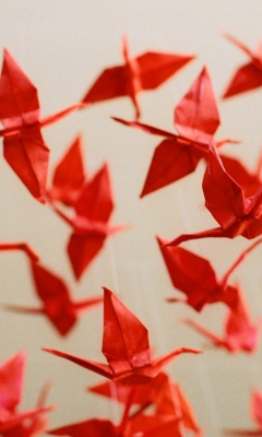 Origami wallpaper 240x400