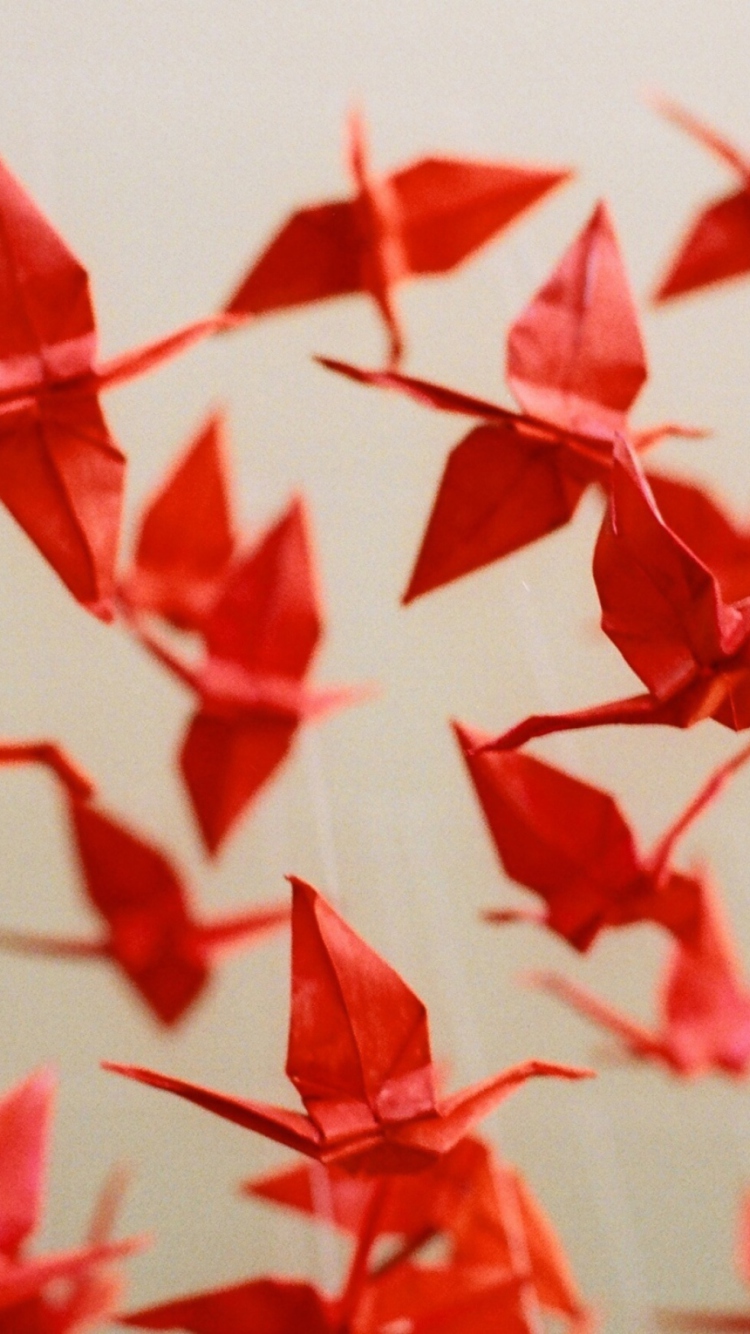 Das Origami Wallpaper 750x1334