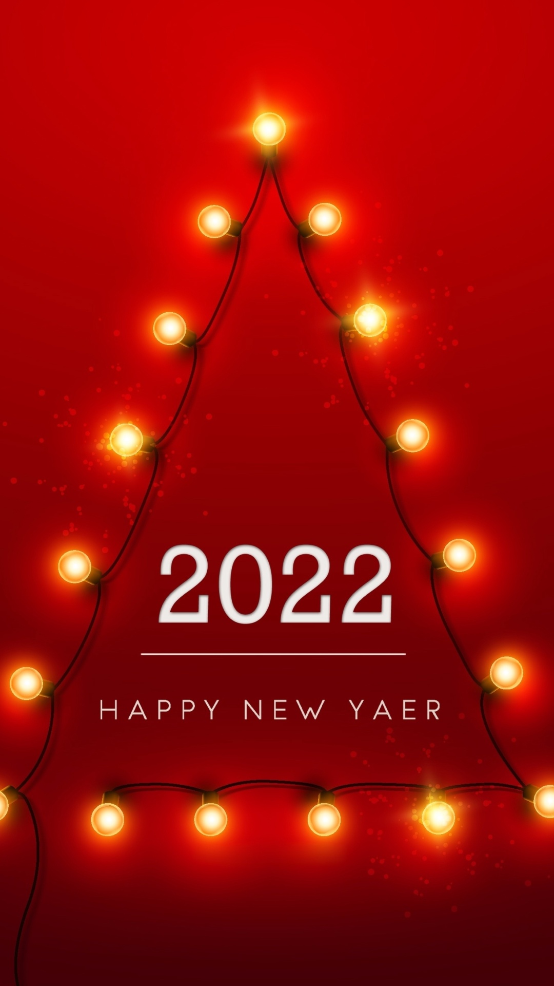 Обои Happy New Year 2022 1080x1920