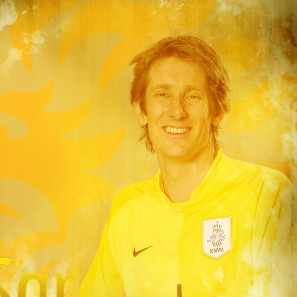 Fondo de pantalla Edwin van der Sar 1024x1024