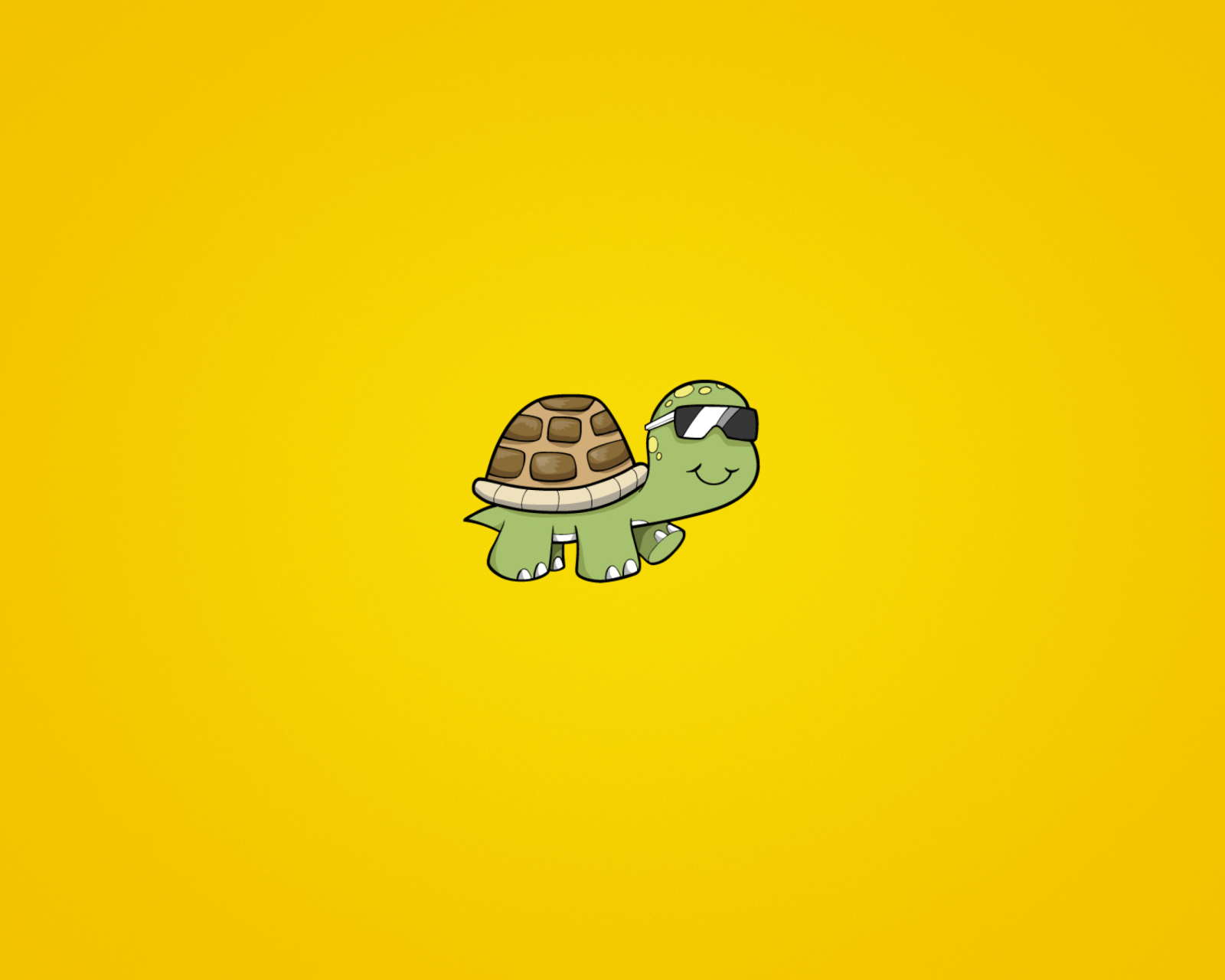 Fondo de pantalla Turtle In Sunglasses 1600x1280