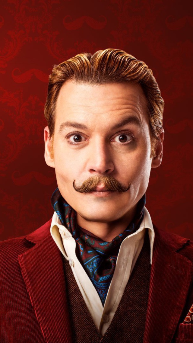 Das Mortdecai Teaser Wallpaper 640x1136