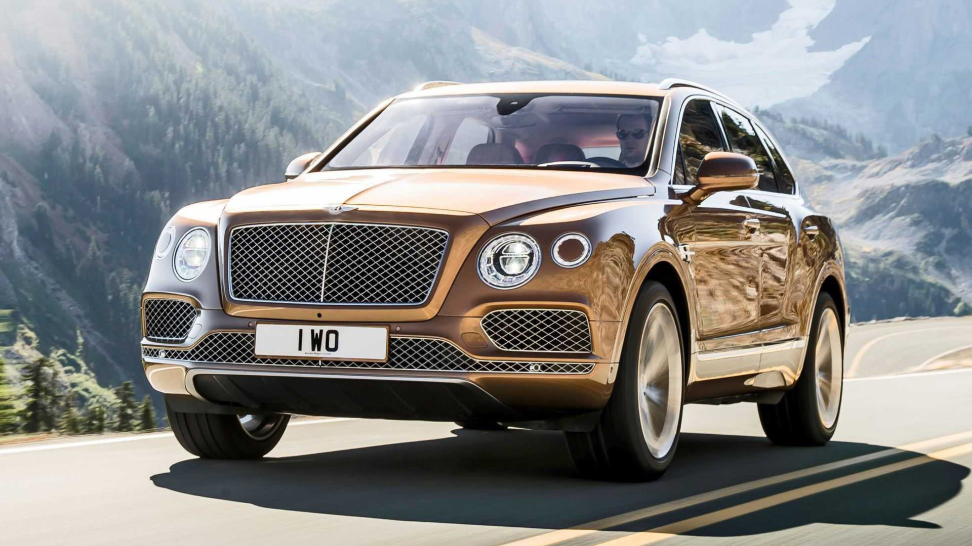 Das Bentley Bentayga SUV Wallpaper 1920x1080