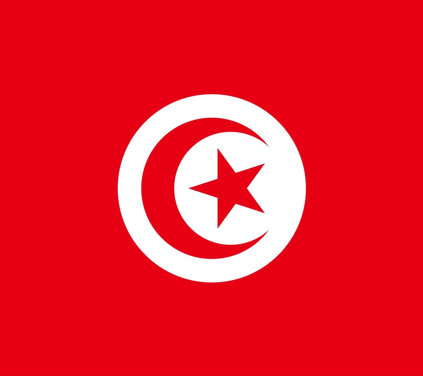 Das Flag of Tunisia Wallpaper 1440x1280