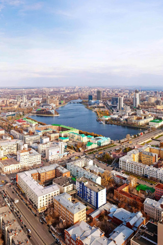 Sfondi Yekaterinburg Panorama 320x480
