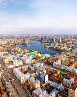 Yekaterinburg Panorama papel de parede para celular para iPhone 6