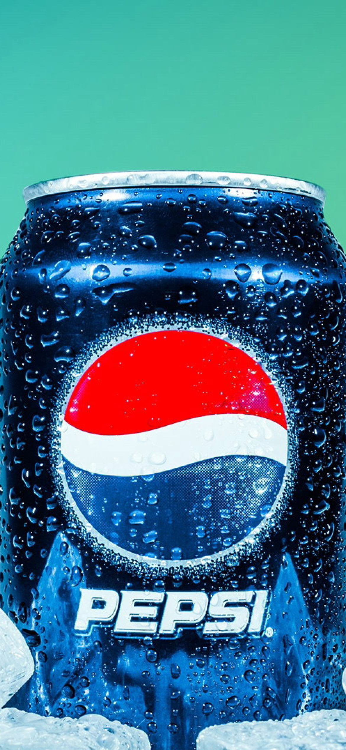 Pepsi in Ice wallpaper 1170x2532