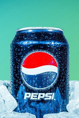 Обои Pepsi in Ice 320x480