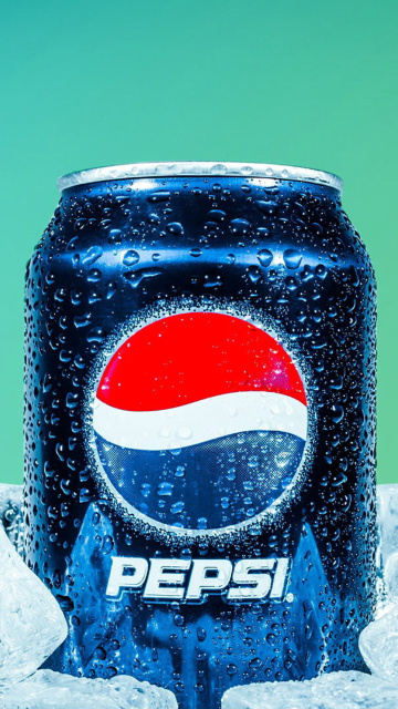 Pepsi in Ice wallpaper 360x640