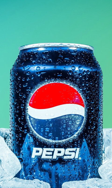 Pepsi in Ice wallpaper 480x800