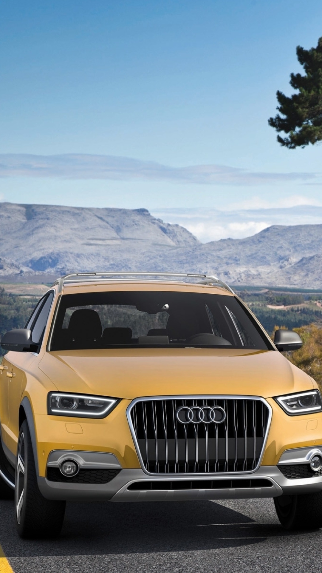 Картинка Audi Q3 на телефон 1080x1920